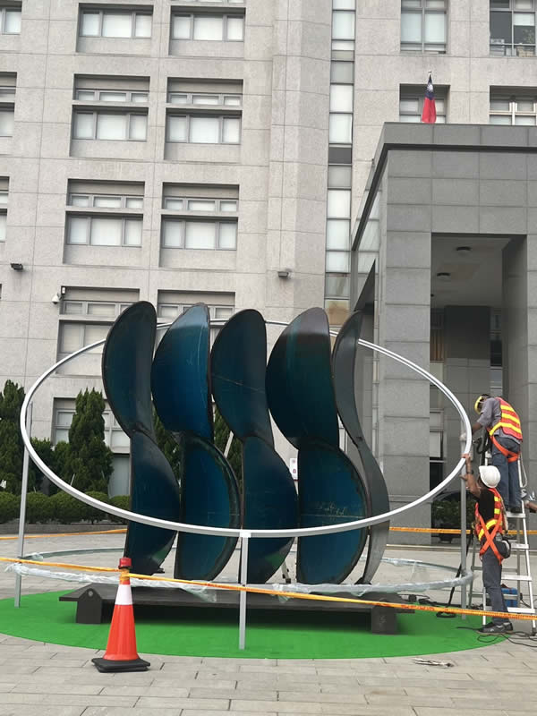 苗栗耶誕城大型活動金屬工程