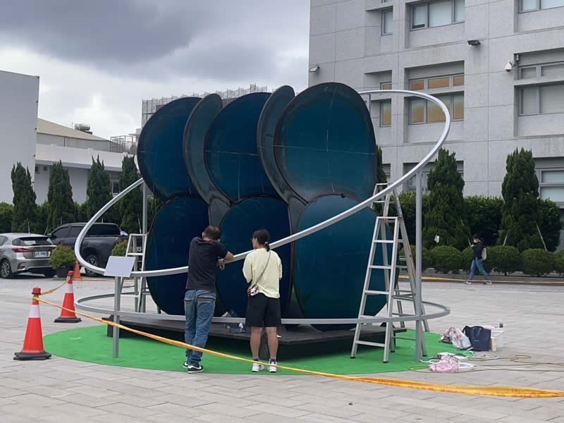 苗栗耶誕城大型活動金屬工程