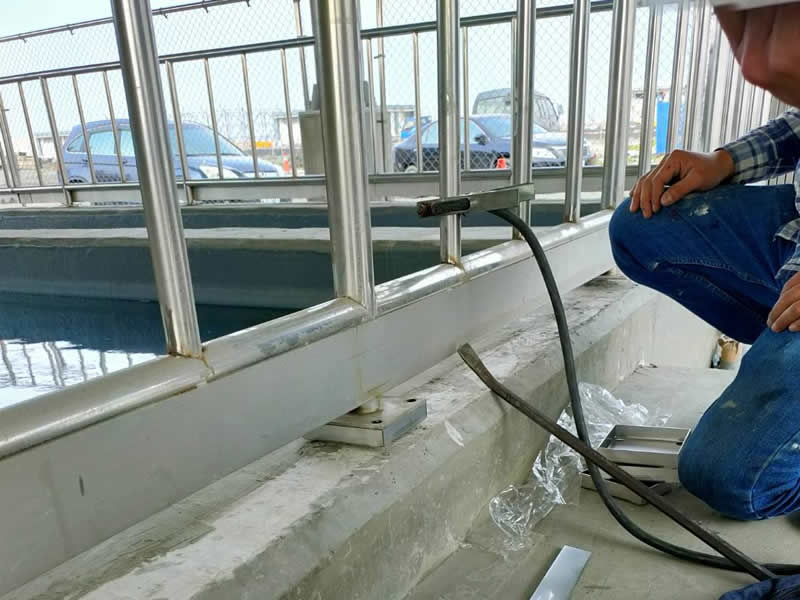 高雄港務局不銹鋼欄杆工程