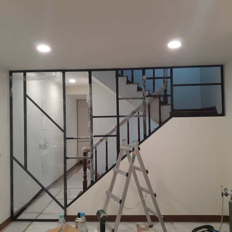 鐵件隔屏/鐵件拉門