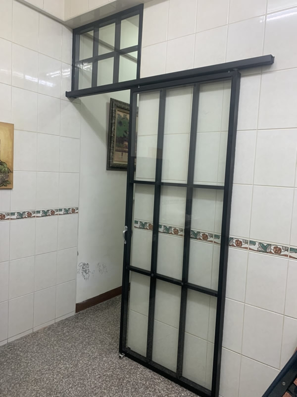 鐵件隔屏/鐵件拉門